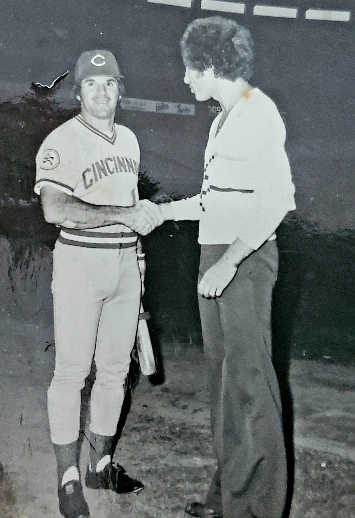 Cody Marshall and Pete Rose